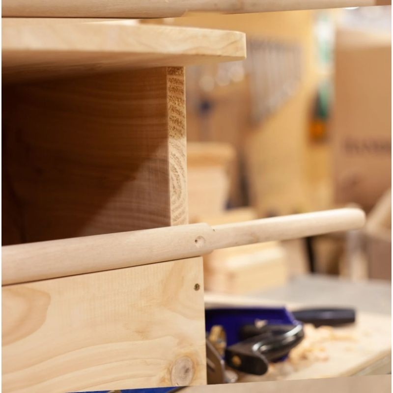 Nichoir pour Faucon Crécerelle en bois naturel