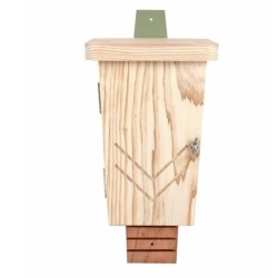 Gîte à chauves-souris avec double chambre