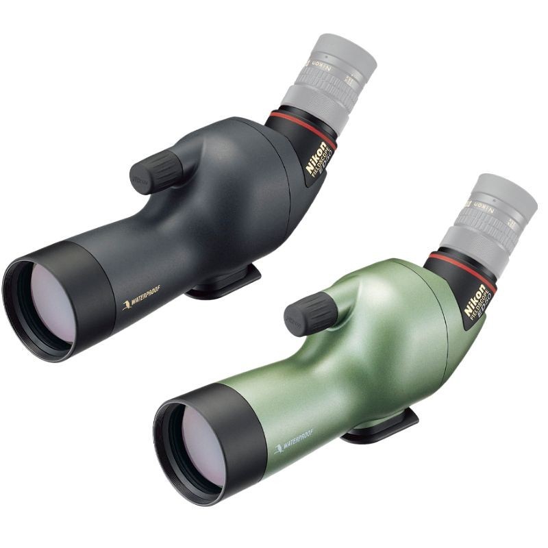 Longue-vue Nikon Fieldscope ED50 A - Gris anthracite/ Vert nacré