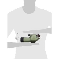 Longue-vue Nikon Fieldscope ED50 A - Gris anthracite/ Vert nacré