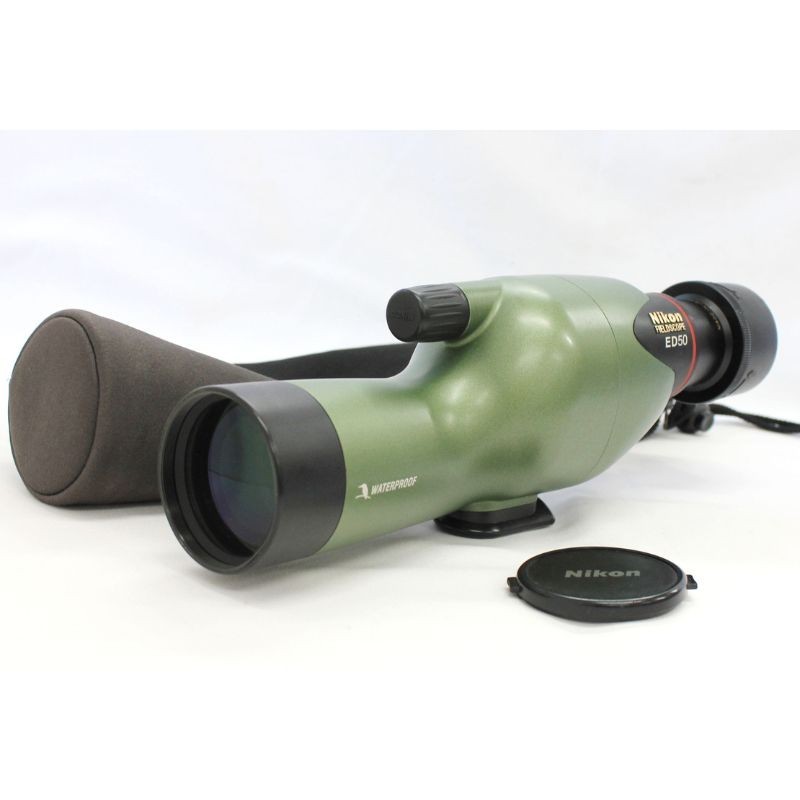 Longue-vue Nikon Fieldscope ED50 - Gris anthracite/ Vert nacré