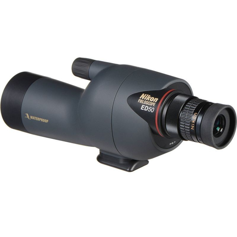 Longue-vue Nikon Fieldscope ED50 - Gris anthracite/ Vert nacré