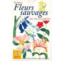 Jeu de cartes - Fleurs sauvages