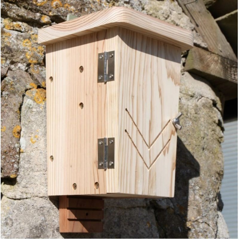 Gîte à chauves-souris avec double chambre