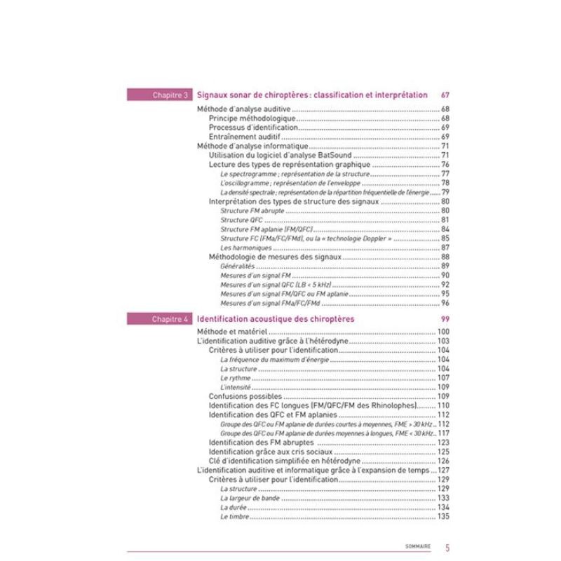 Ecologie acoustique des chiroptères d'Europe - Identification des espèces, étude de leurs habitats et comportements de chasse
