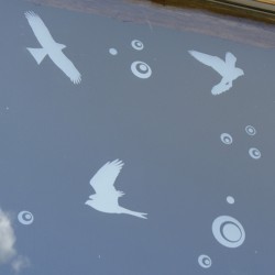 Autocollants anticollisions - Hibou & Cie - Lot de 4 Autocollants anticollisions - Hibou & Cie - Lot de 4