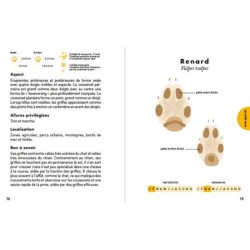 Le petit guide des empreintes animales - 70 traces et indices à observer