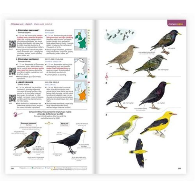 Identifier les animaux - Tous les vertébrés de France, Benelux, Grande-Bretagne et Irlande