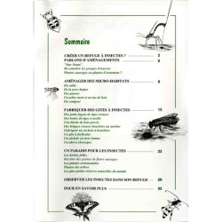 Créer des refuges à insectes