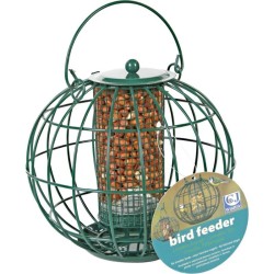 Silo pour cacahuètes avec cage de protection London