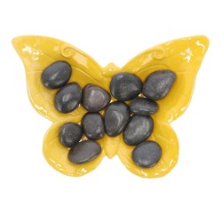 Abreuvoir pour abeilles et papillons - forme papillon