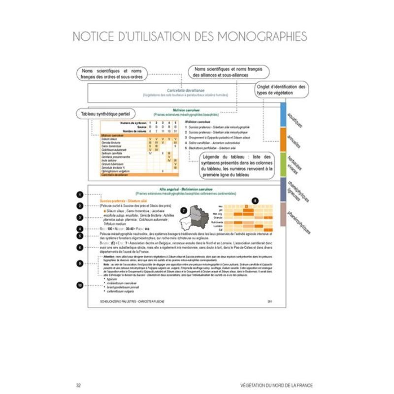 Végétation du nord de la France - Guide de détermination