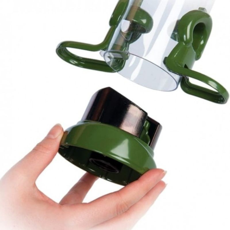 Silo à graines Ring-Pull™ Click - 36cm - Vert