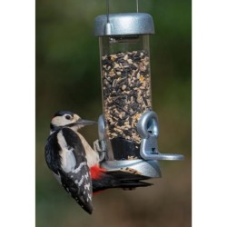 Silo à graines Ring-Pull™ Click - 18cm - Vert/Gris