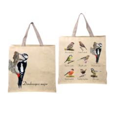 joli sac shopping oiseaux