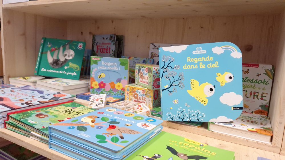 rayon livre jeunesse boutique nature