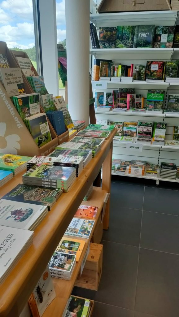 rayon livres boutique nature