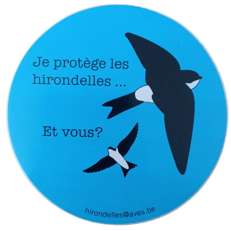 sticker je protege les hirondelles
